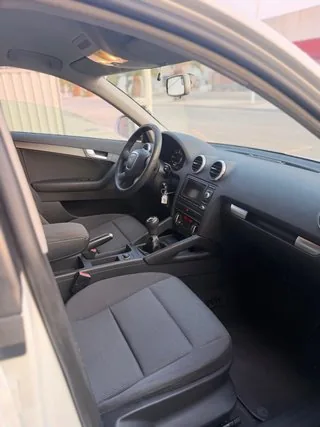 Detalle del interior del Audi A3 Sportback 1.6 TDI 105 CV