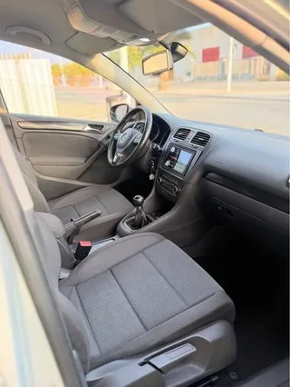 Plazas traseras del Volkswagen Golf 2.0 TDI 110 CV